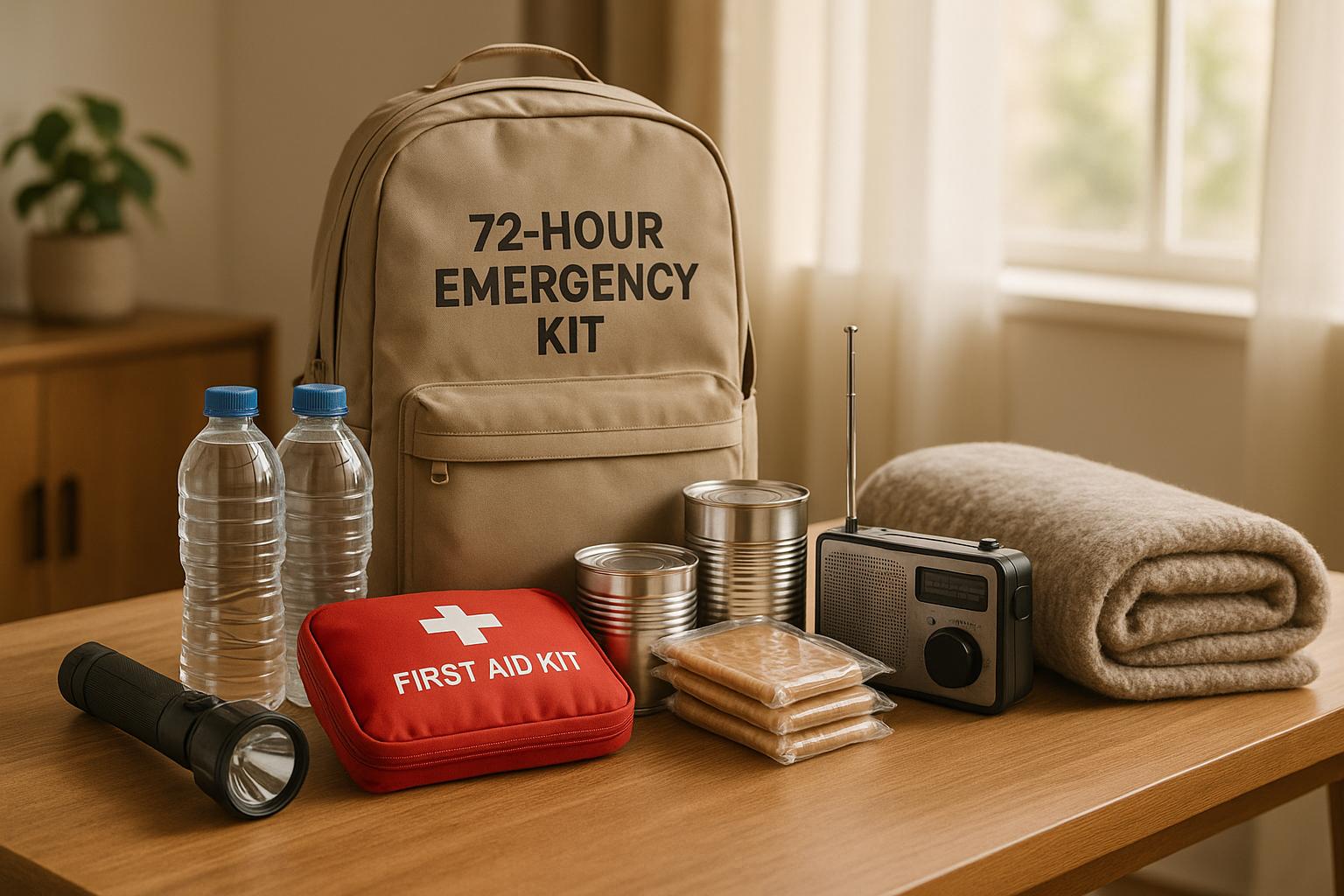 72-Hour Emergency Kit: Essential Items Checklist