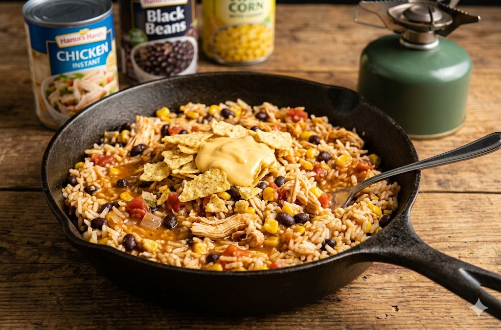 Shelf-Stable Taco Rice Skillet