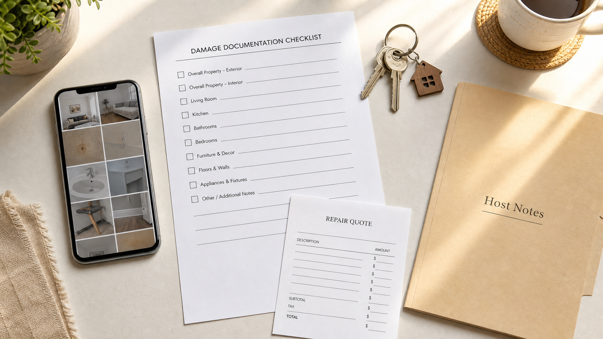 Short-Term Rental Damage Checklist: What Hosts Should Photograph Before Cleanup